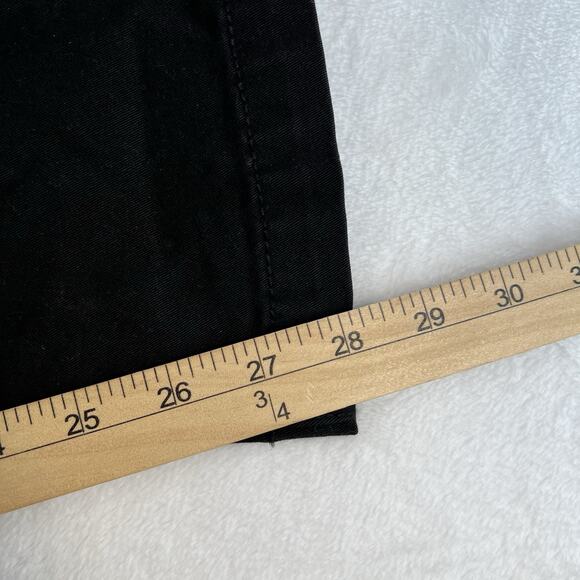 American Eagle AE Plus 20 Short Super Stretch High Rise Artist Flare Jeans Black - Picture 15 of 16